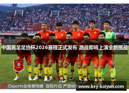 中国男足足协杯2026赛程正式发布 激战即将上演全新挑战